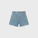 Shorts jeans borchie ragazza 
