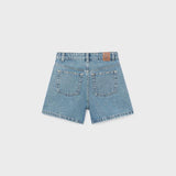 Shorts jeans borchie ragazza 