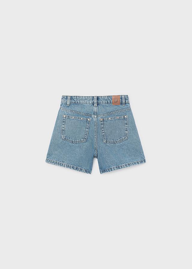 Shorts jeans borchie ragazza 
