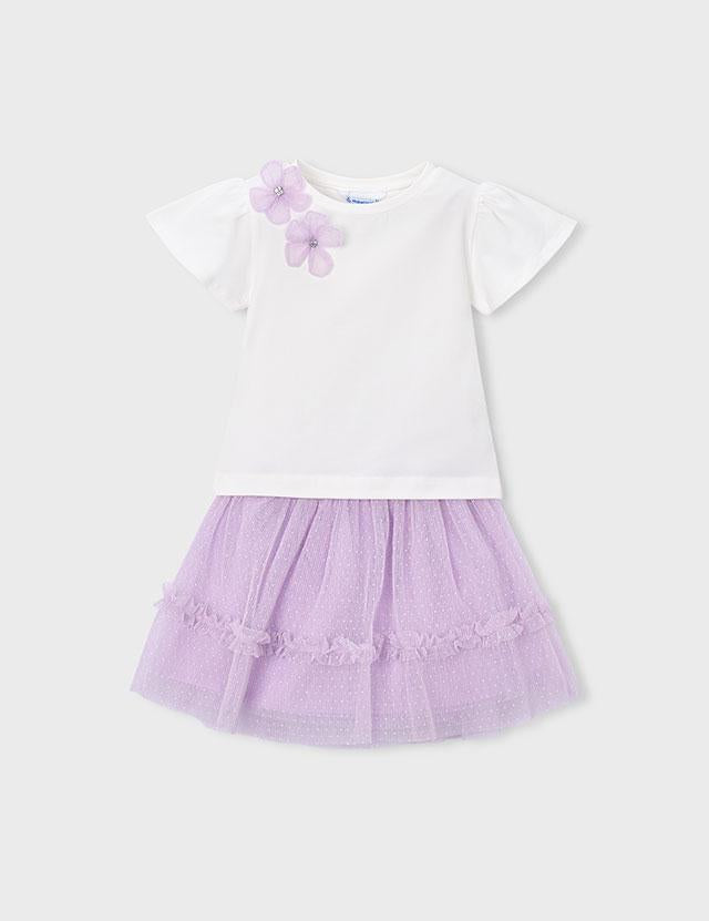 Completo gonna tutlle bambina 