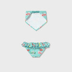 Costume modello culotte e fazzoletto neonata 