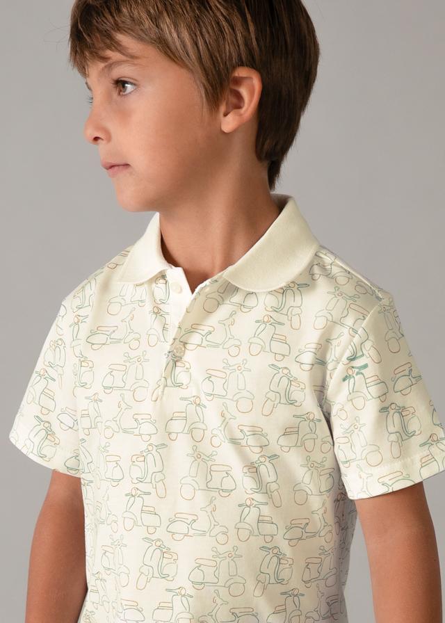 Polo stampata bambina 