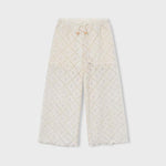 Pantalone lungo crochet bambina 