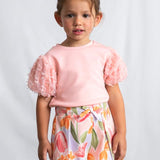 Gonna pantalone con pieghe pantalone bambina 