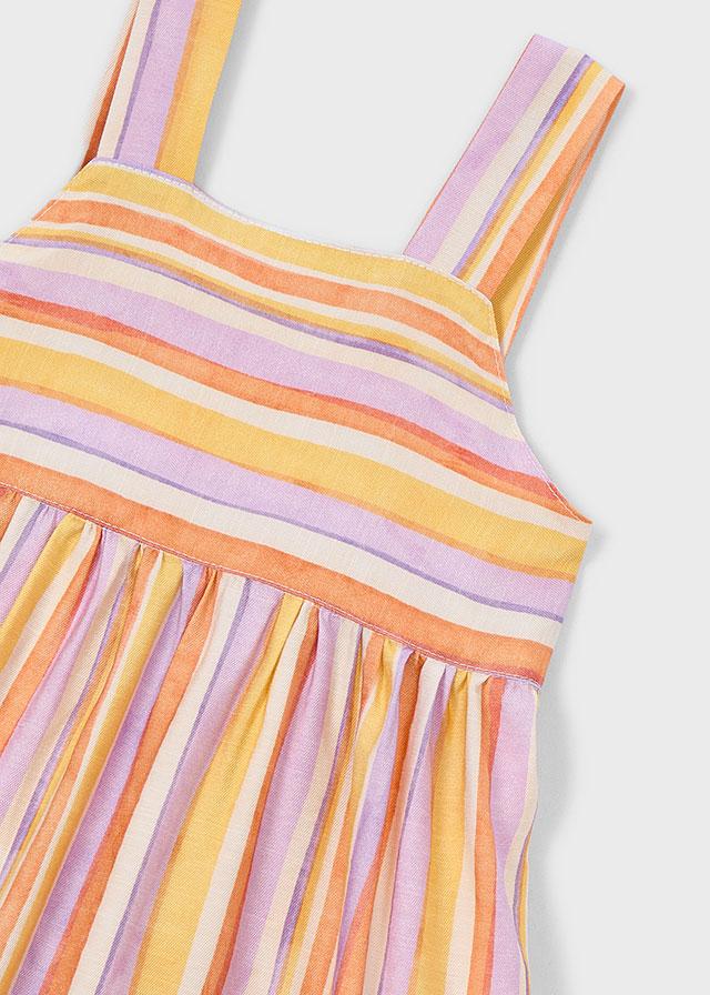 Vestito mille righe bambina 