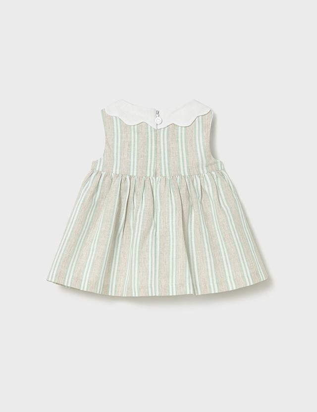 Vestito righe neonata 