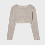 Cardigan tricot basic ragazza 