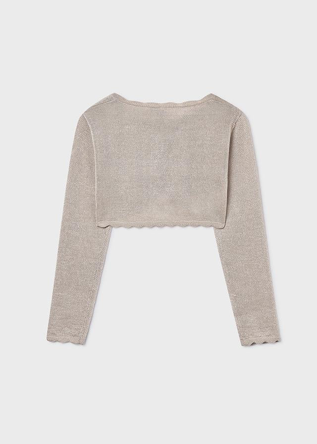 Cardigan tricot basic ragazza 