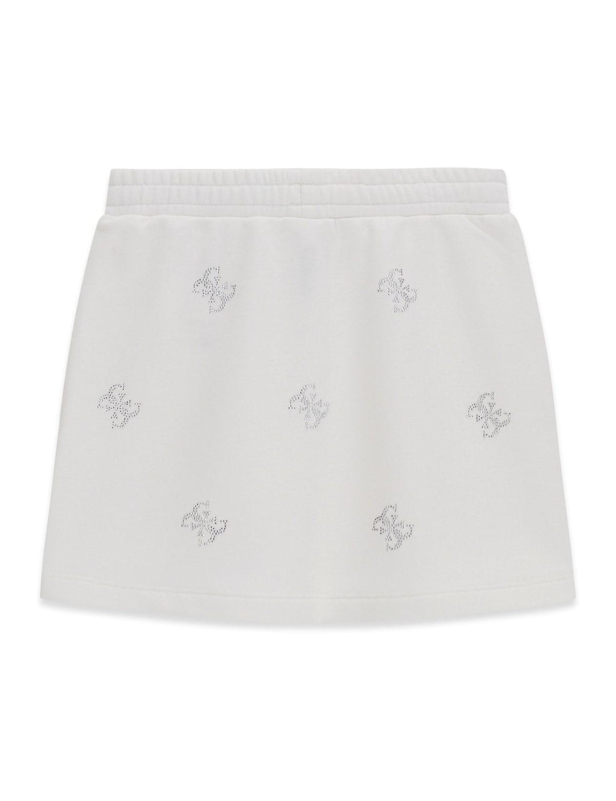 Gonna felpa logata con strass ragazza Guess 