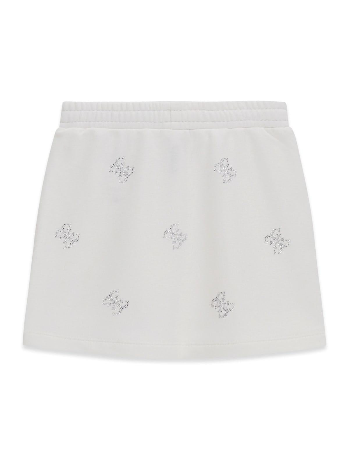 Gonna felpa logata con strass ragazza Guess 