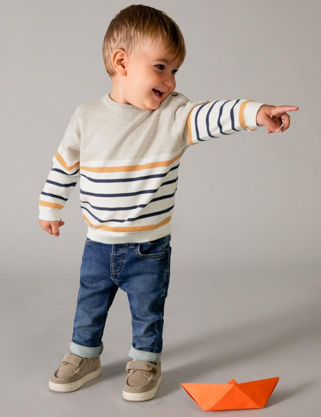 Pantalone jeans skinny neonato 