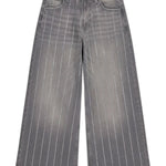 Jeans palazzo con strass ragazza Guess 