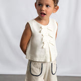 Pantaloncino tasche bambina 