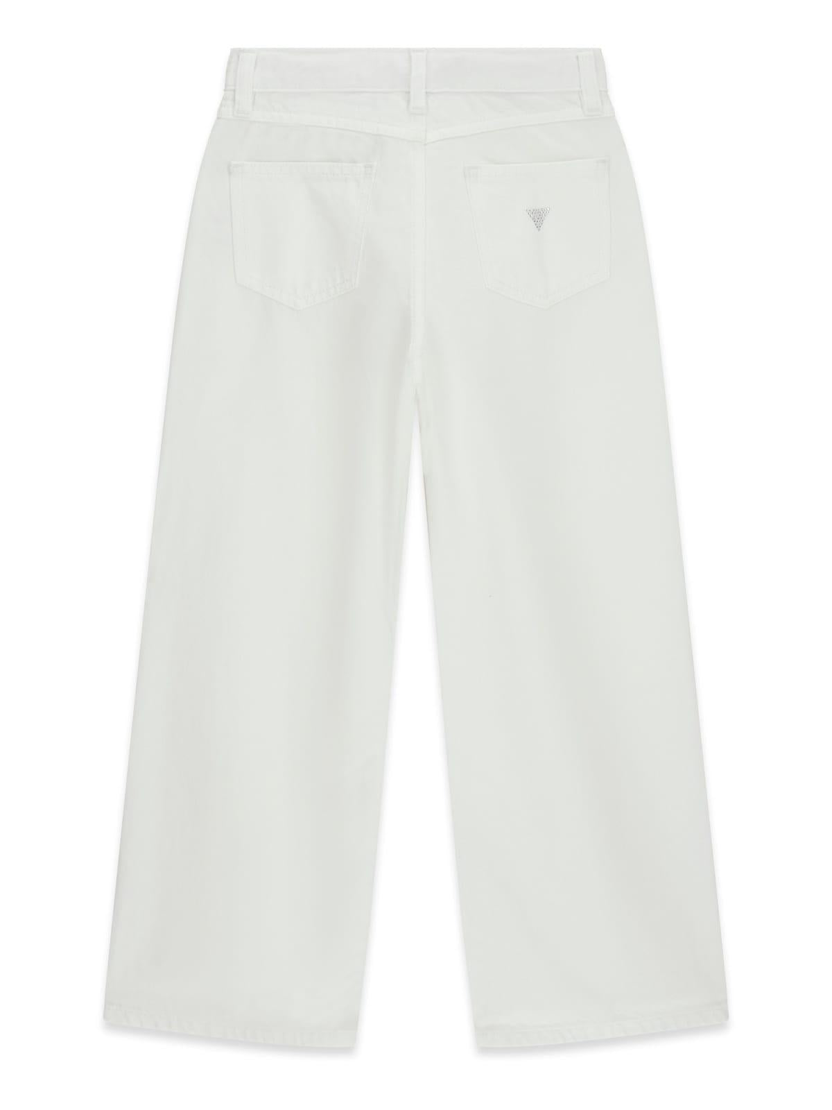Pantalone in denim bull ragazza Guess 