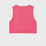 Gilet con bottoni ragazza 