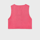 Gilet con bottoni ragazza 