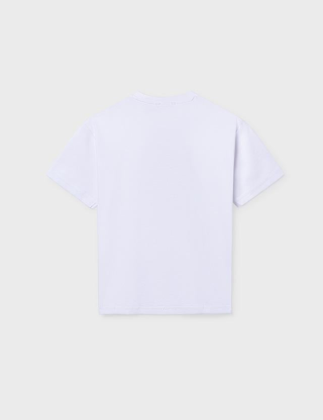 Maglietta lettere basic ragazzo 