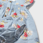 Vestito fragole neonata 