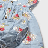 Vestito fragole neonata 