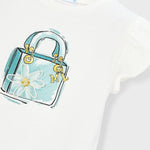 Maglietta serigrafia bambina 