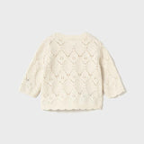 Cardigan in maglia neonata mayoral 