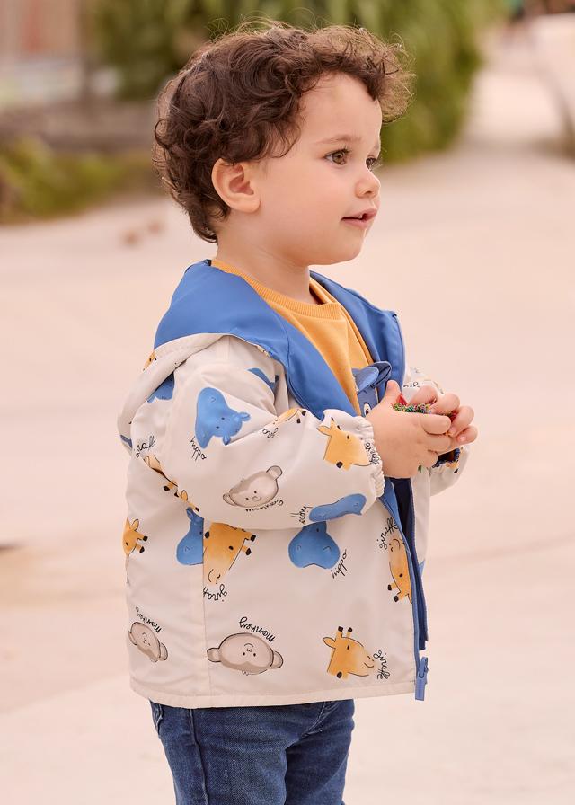 Giacca a vento reversibile neonato<BR/> 