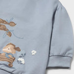 Vestito felpa grafica neonata Mayoral 