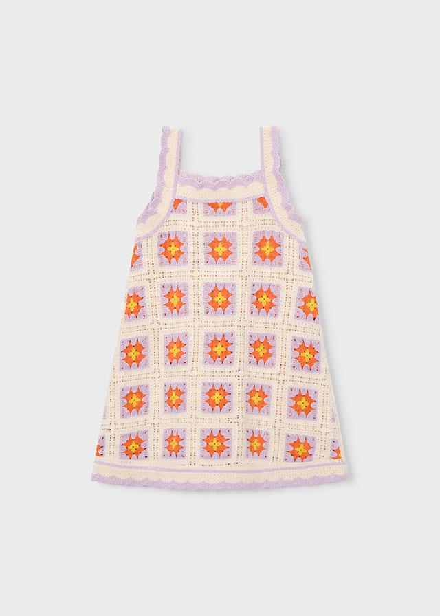 Vestito crochet bambina 