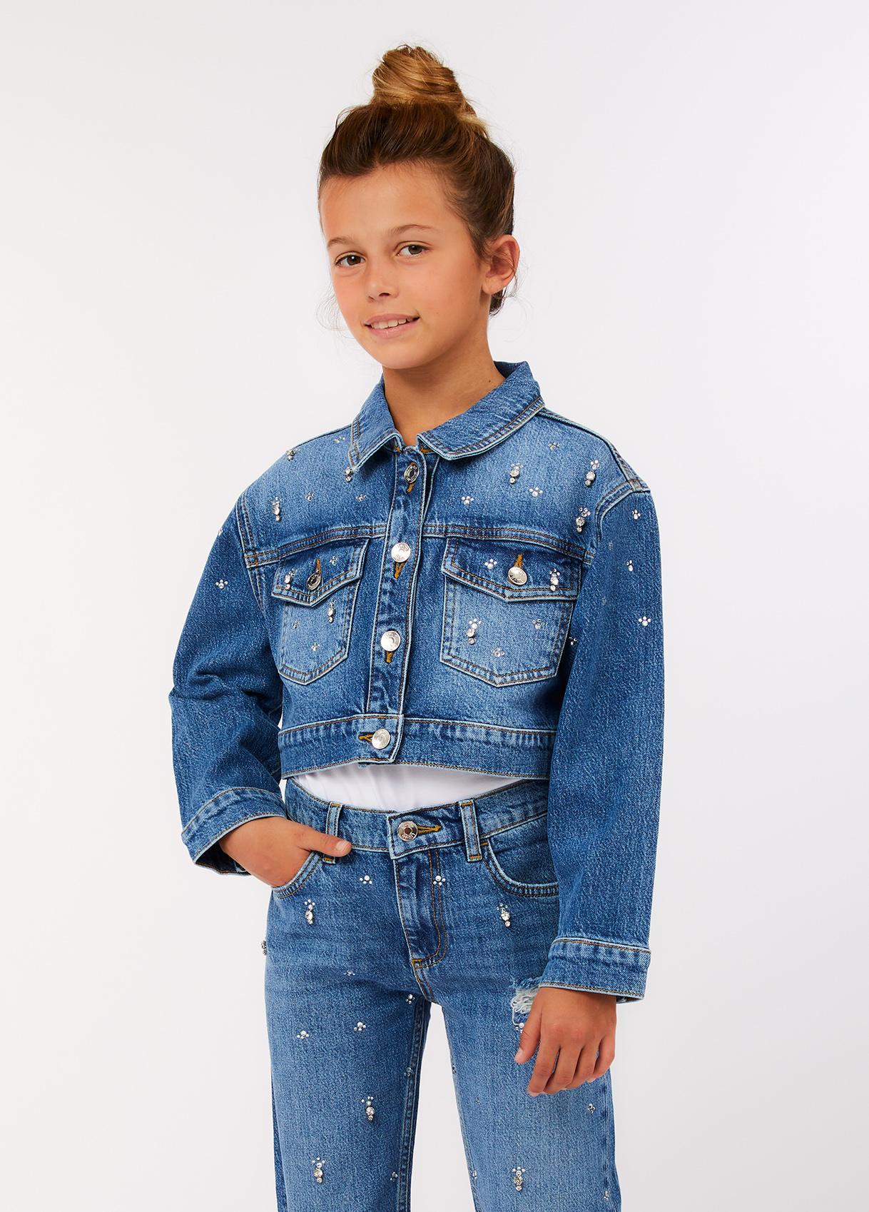 Giubbotto denim ragazza LiuJo 