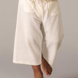 Completo pantalone e top crochet neonata 
