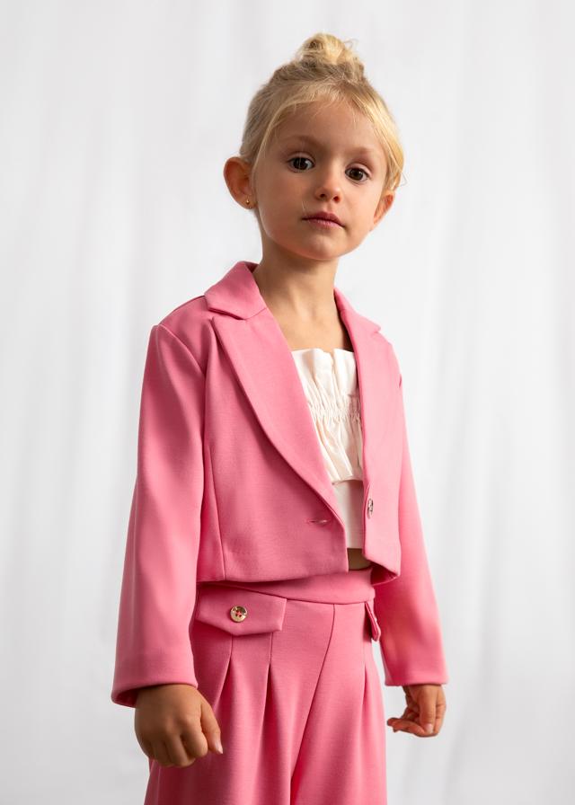Giacca punto roma bambina 