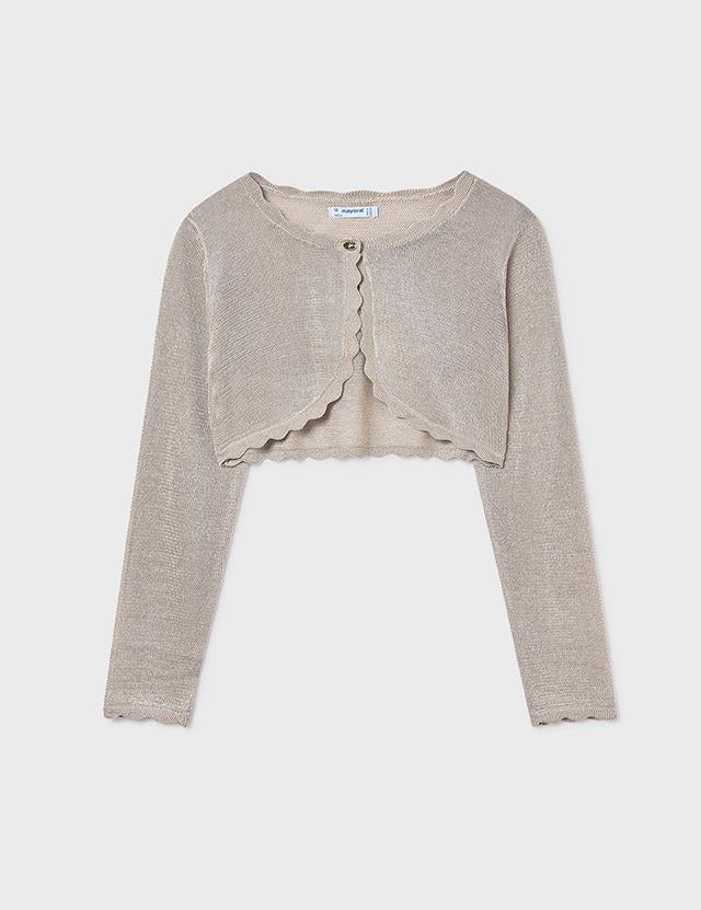 Cardigan tricot basic ragazza 
