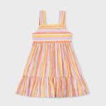 Vestito mille righe bambina 