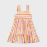 Vestito mille righe bambina 