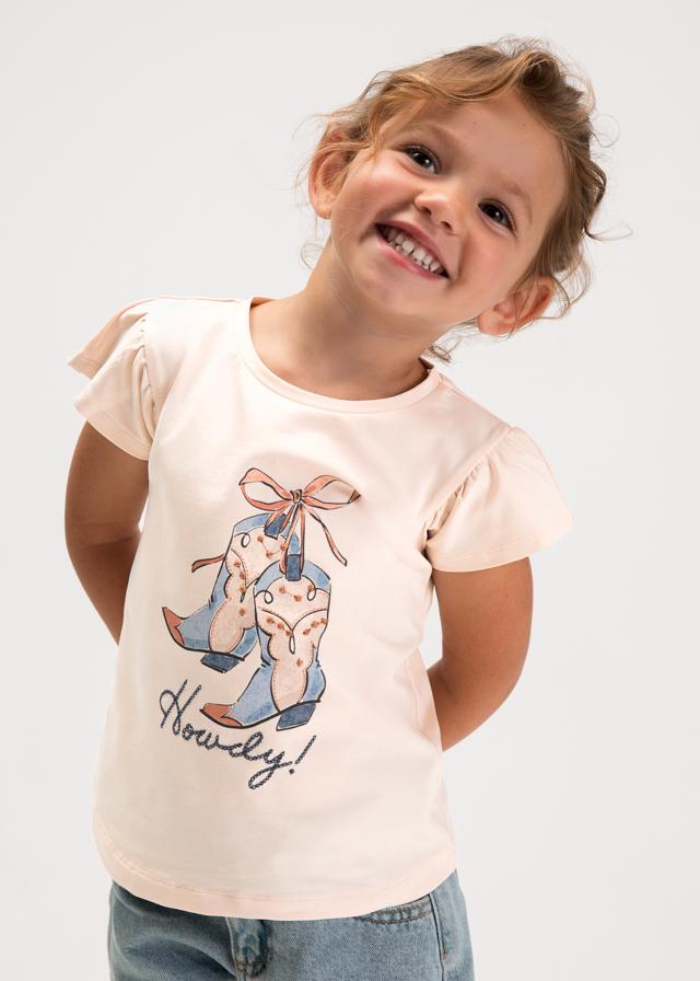 Maglietta manica corta bambina 