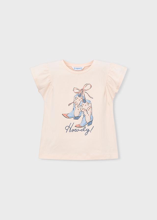 Maglietta manica corta bambina 