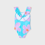 Costume volant stampato bambina 