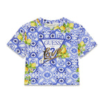 T-Shirt stampata ragazza Guess 