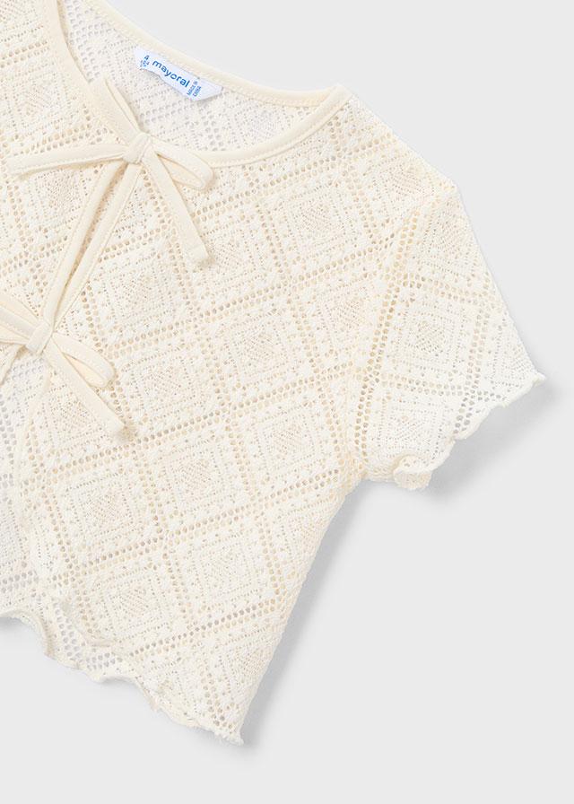 Maglietta 2  pezzi crochet 
