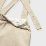 Completo pantaloncine e camicia con papillon neonato 