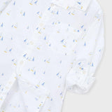 Camicia in lino manica lunga bambino 