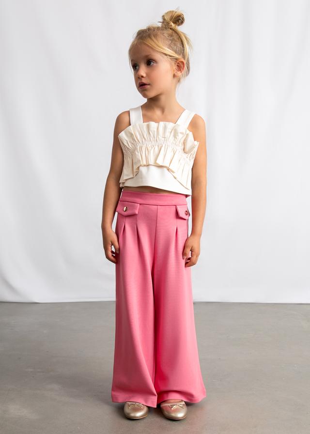 Pantalon lungo elegante bambina 