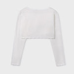 Cardigan tricot basic ragazza 