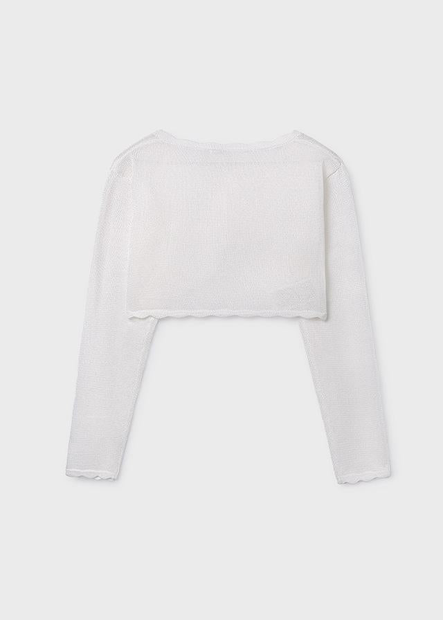 Cardigan tricot basic ragazza 
