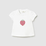 Maglietta fragola neonata 