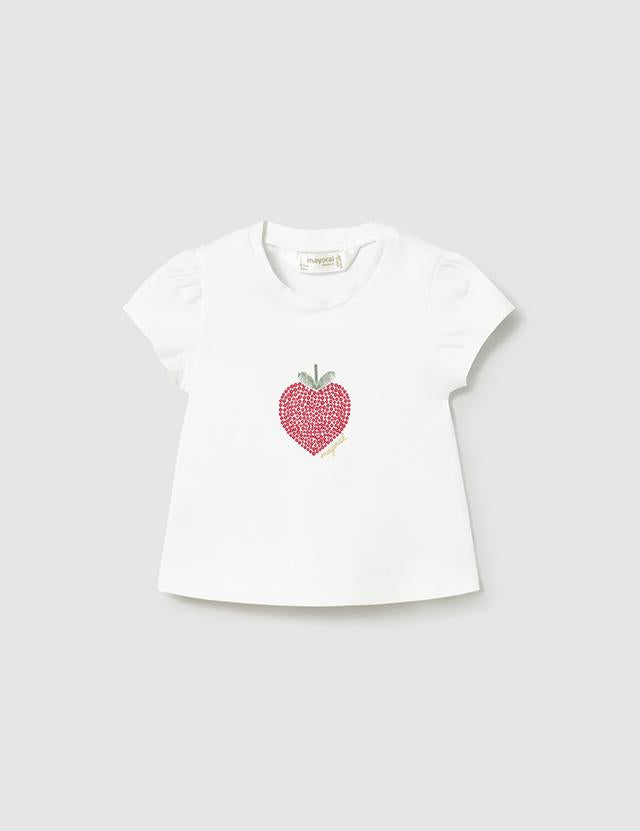 Maglietta fragola neonata 