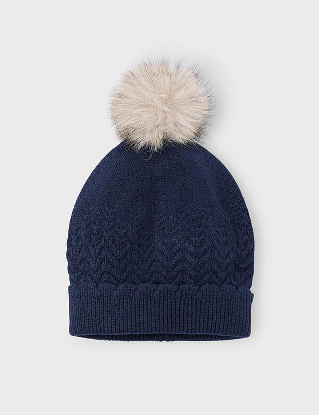 Cappello pompon bambina mayoral 
