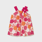 Vestito stampa floreale neonata 