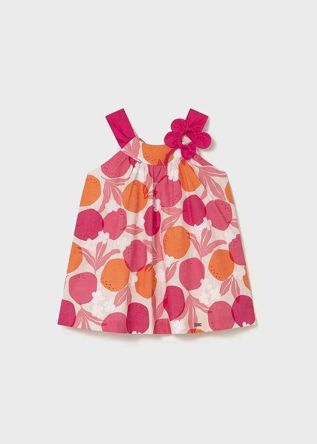 Vestito stampa floreale neonata 
