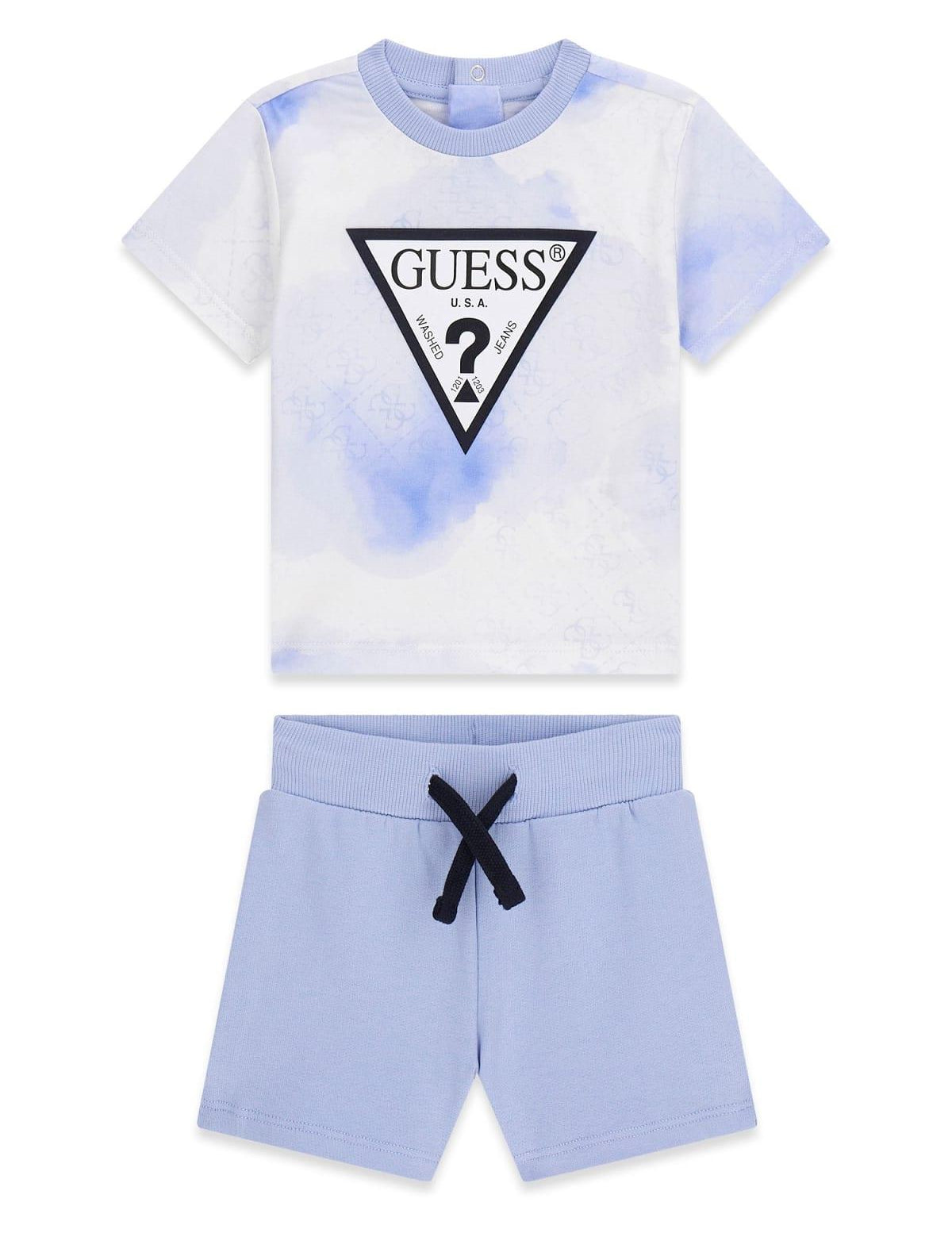 Completo t-shirt e bermuda neonato Guess 